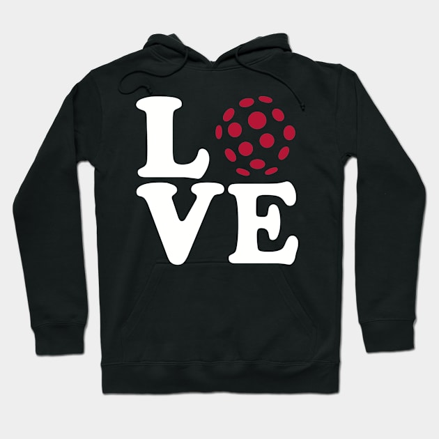 Floorball love Hoodie by Designzz